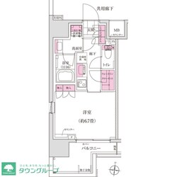 ディームス木場の物件間取画像